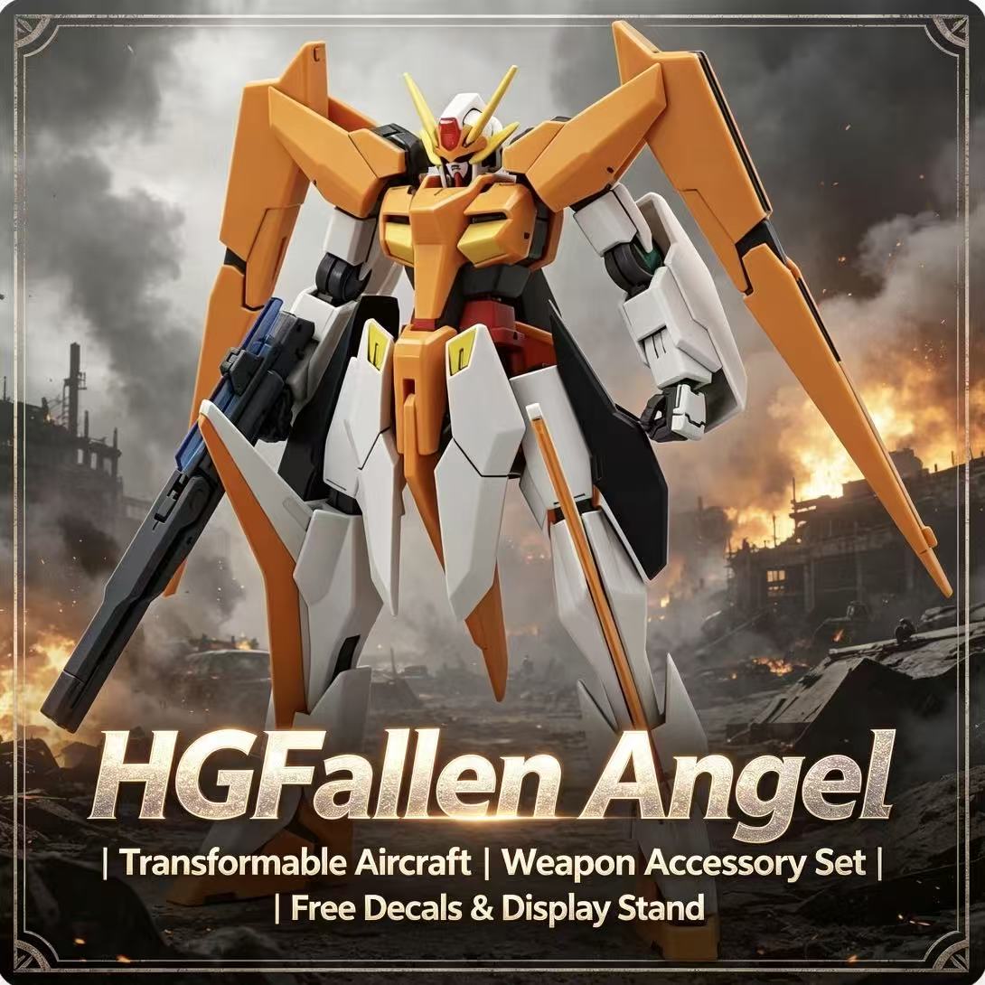 Bandai Model Gundam Hg - HG 1/144 Fallen Angel Transformable Aircraft