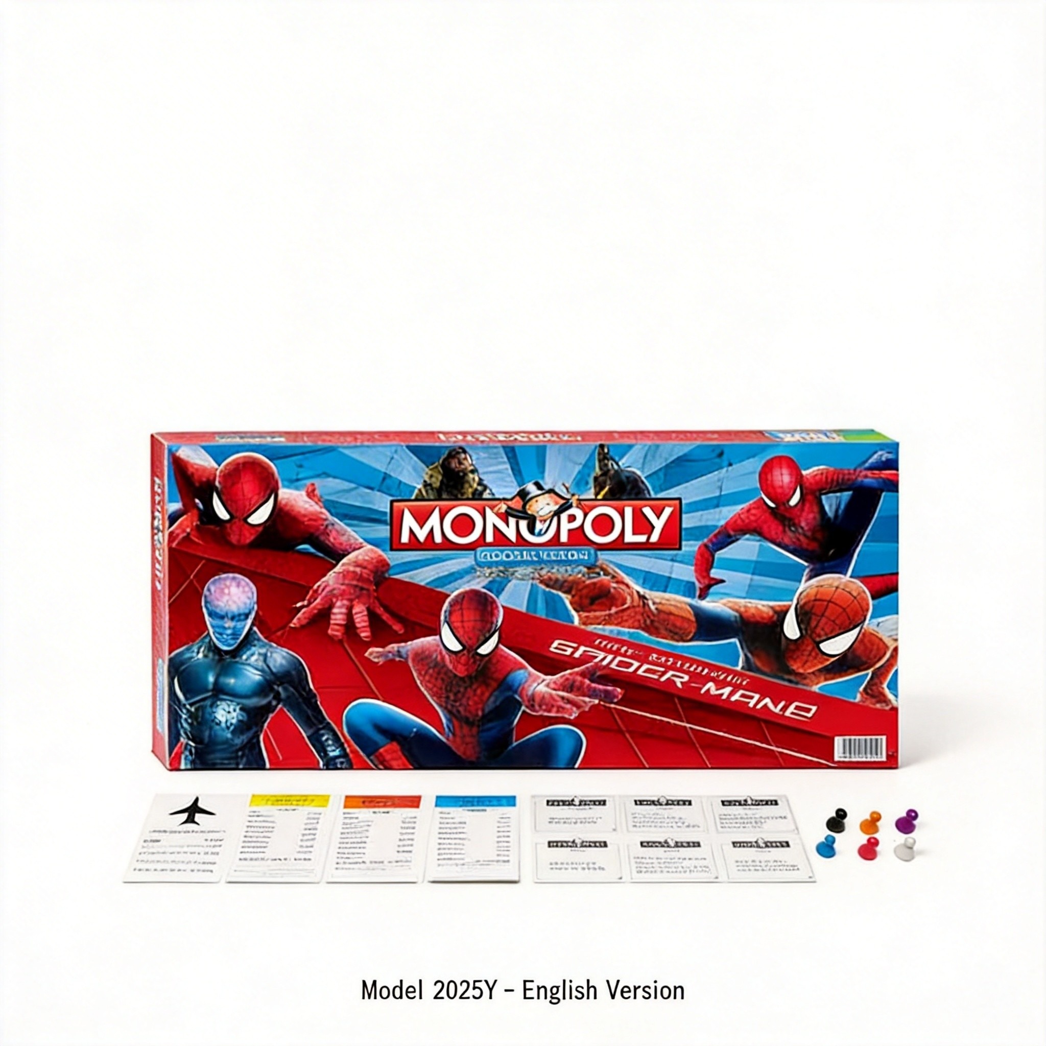 Hasbro Game Monopoly - Spider-Man Monopoly Bordspel - Collector's Choice