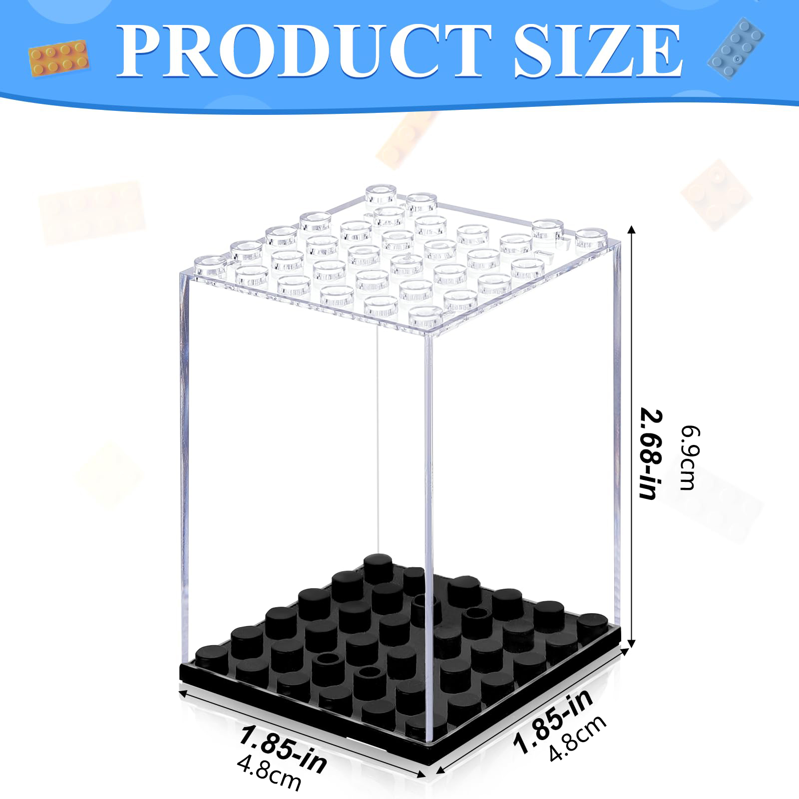 Acryl bouwsteen displaydoos vo - Lego Minifigure Holder recensie en prijs