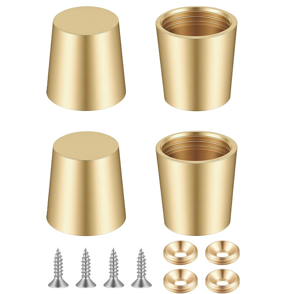 4 stuks messing snijplankvoetj - Display Risers Set recensie en prijs