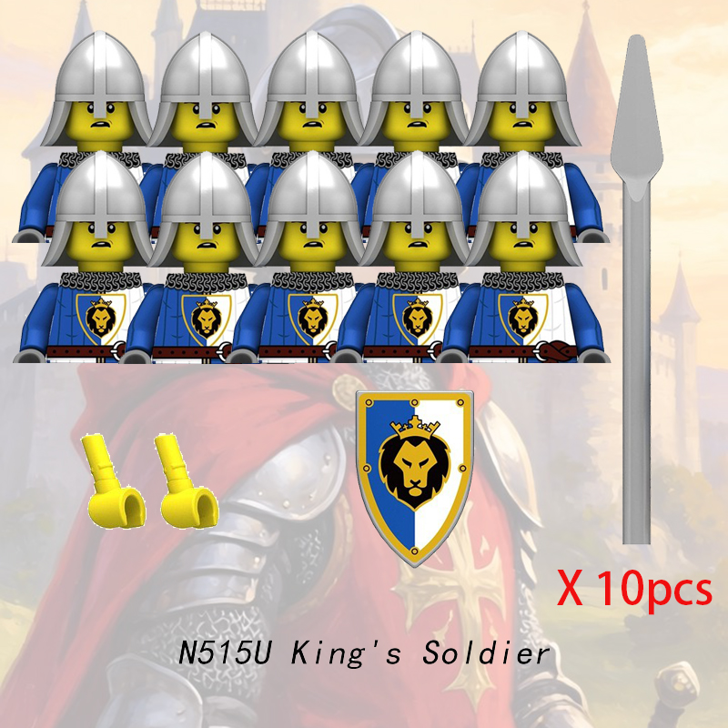 Middeleeuwse kasteel ridder mi - Lego Minifigure Holder recensie en prijs