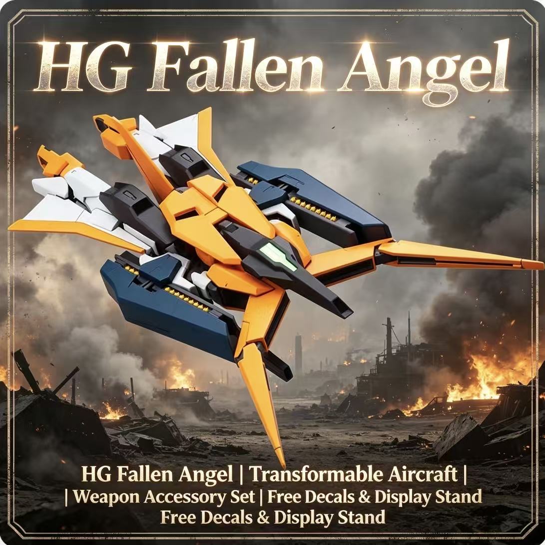 HG 1/144 Fallen Angel Transfor - Bandai Model Gundam Hg recensie en prijs