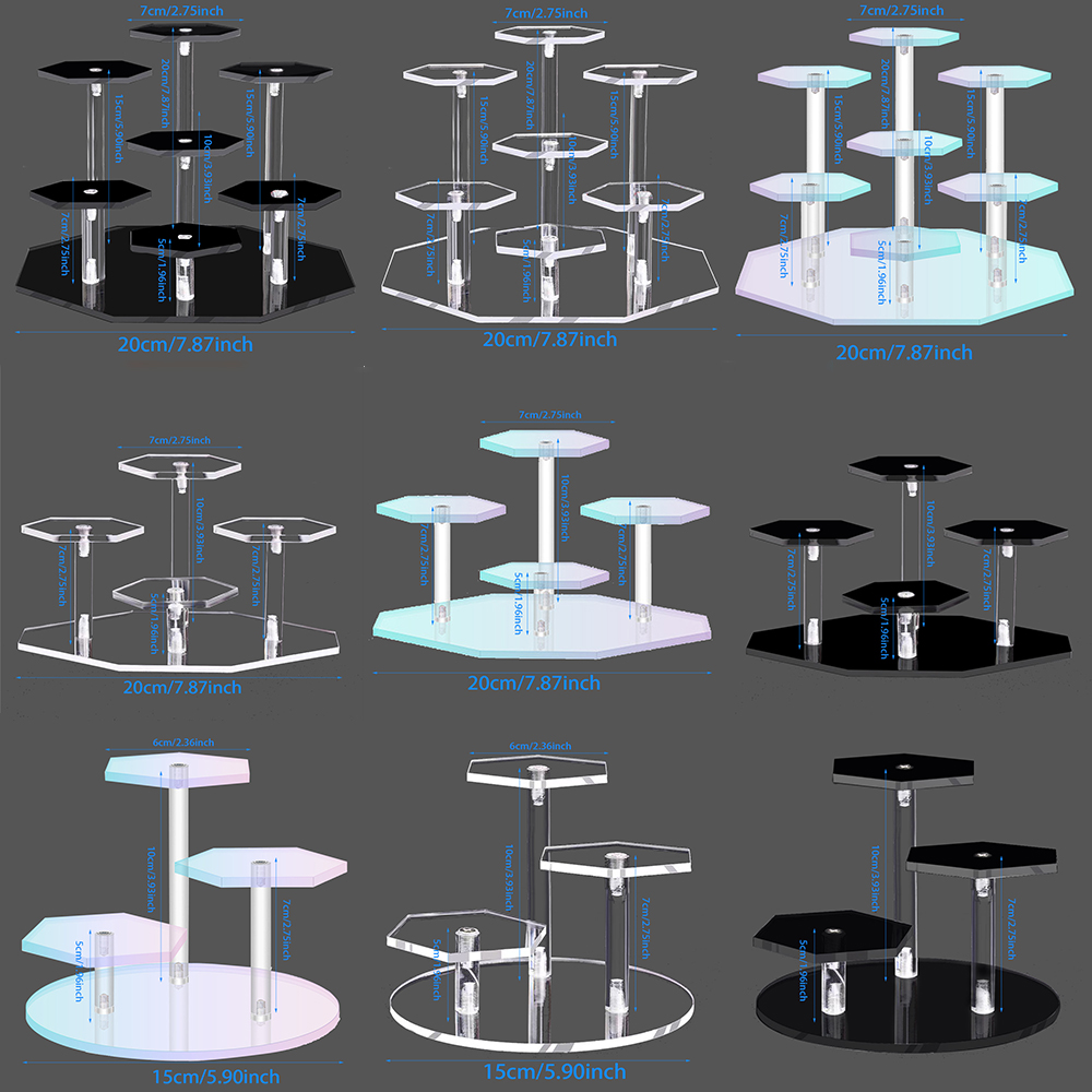 Gelaagde acryl displaystandaar - Pop Display Shelf recensie en prijs