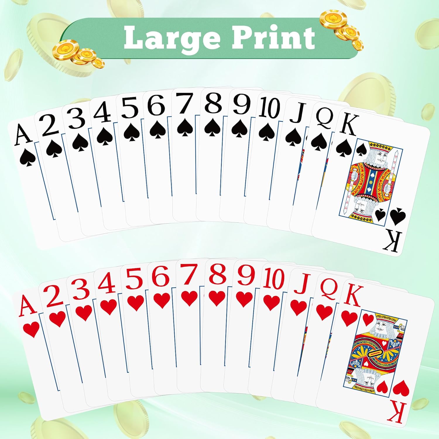 2-pack speelkaarten |   Speelk - Graded Card Display recensie en prijs
