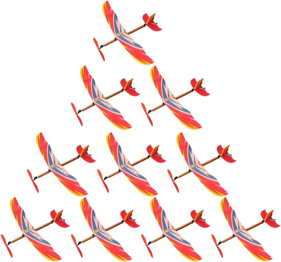 10PCS Vliegtuigmodel Rubberen  - Model Airplane Plastic recensie en prijs