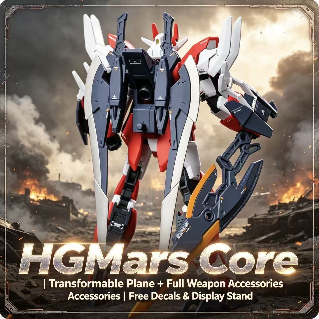 008A HG 1/144 Mars Core Warrio - Bandai Model Gundam Hg recensie en prijs